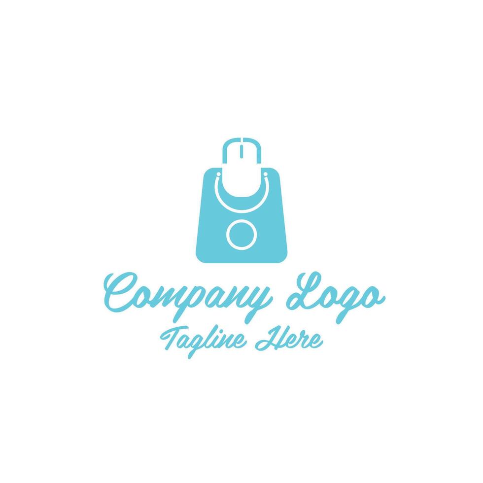Online Store Logo Design vector