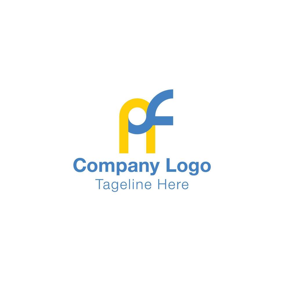 AF Monogram Logo vector