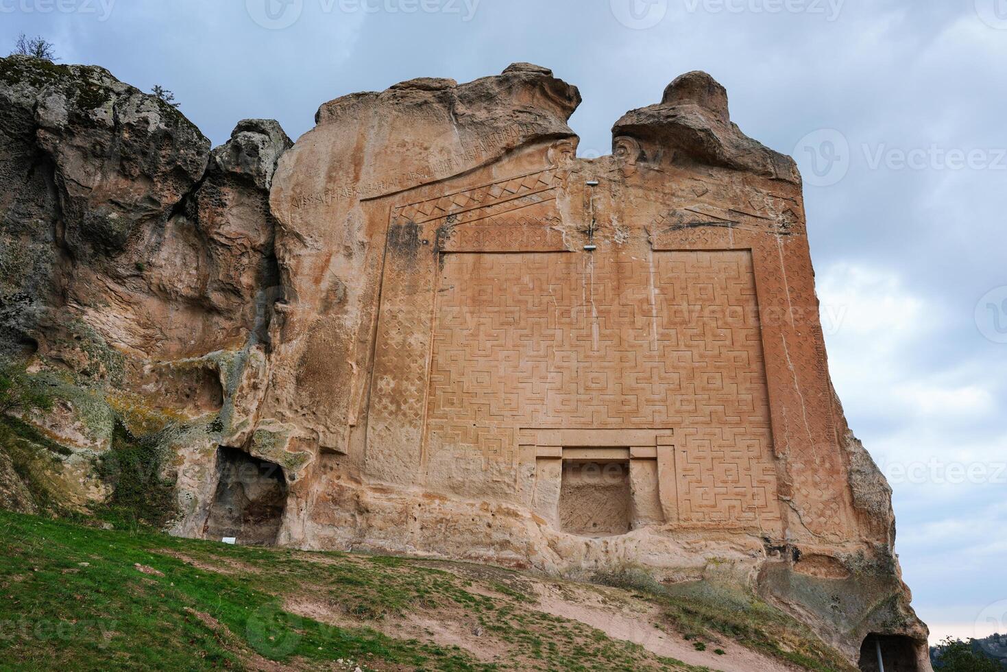 Midas Monument in Phrygian Valley, Eskisehir City, Turkiye photo
