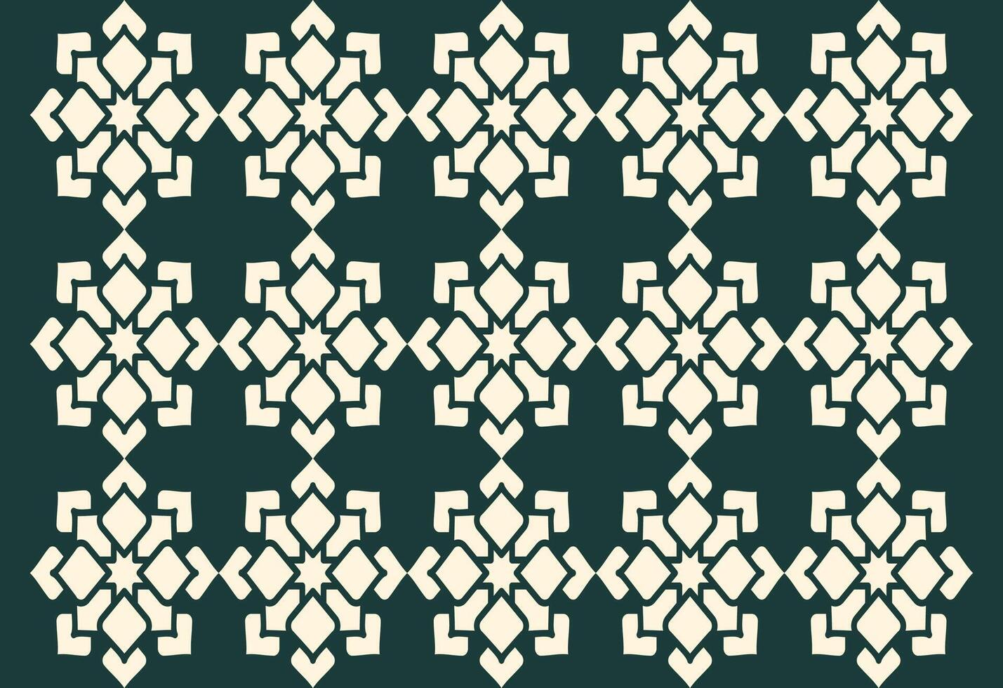 geometric pattern in arabian style. greometrical background green illustration vector