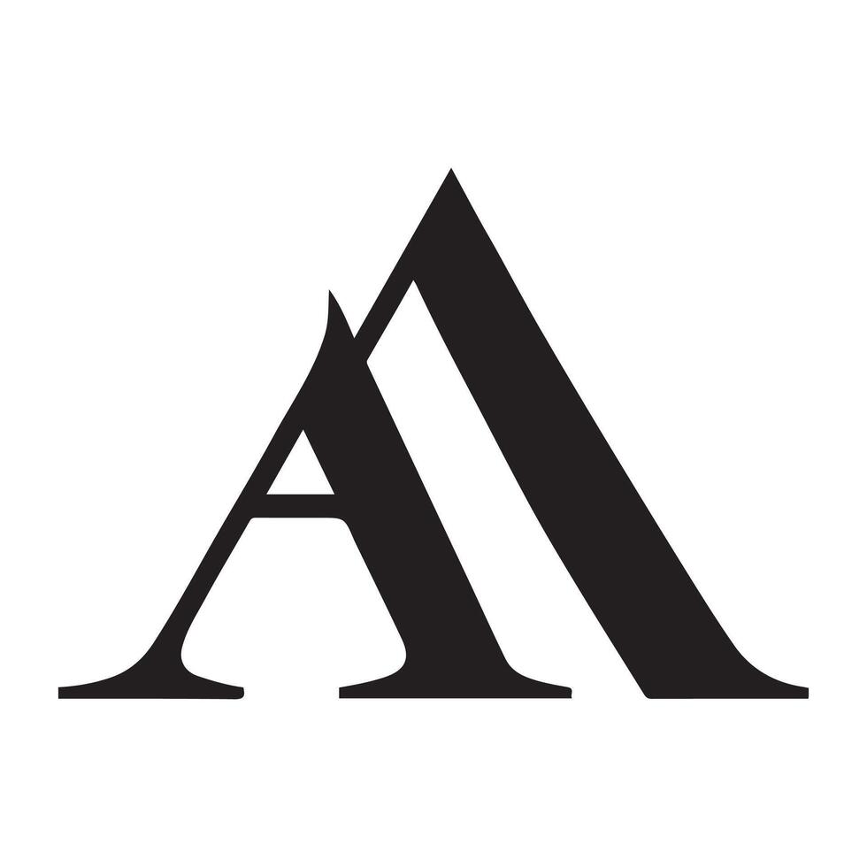 The logo for the a company vector
