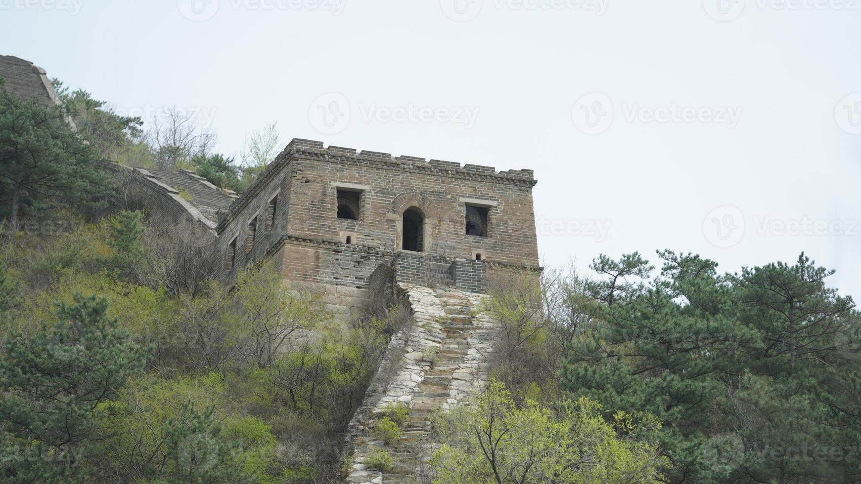 The watching tower on the great wall photo