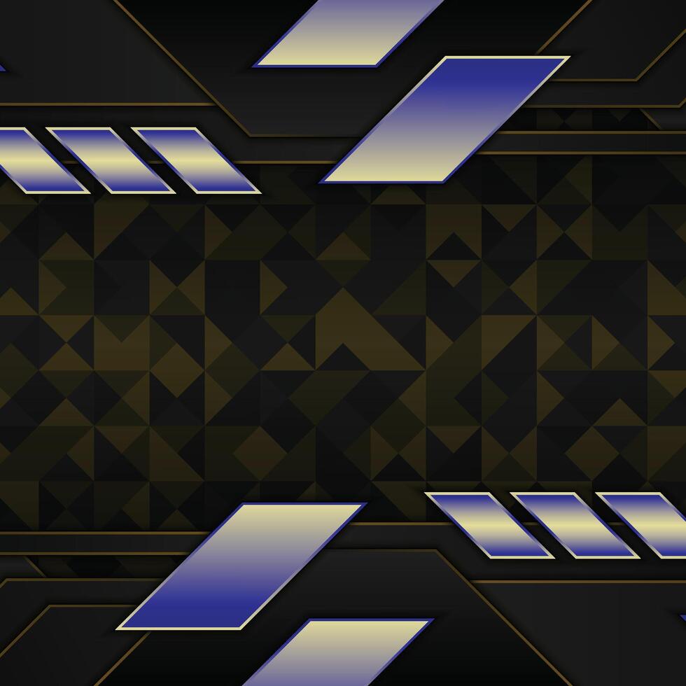 Tech background with neon stripes. vector