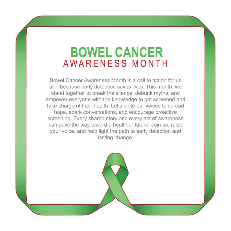 Join The Fight Against Bowel Cancer vector
