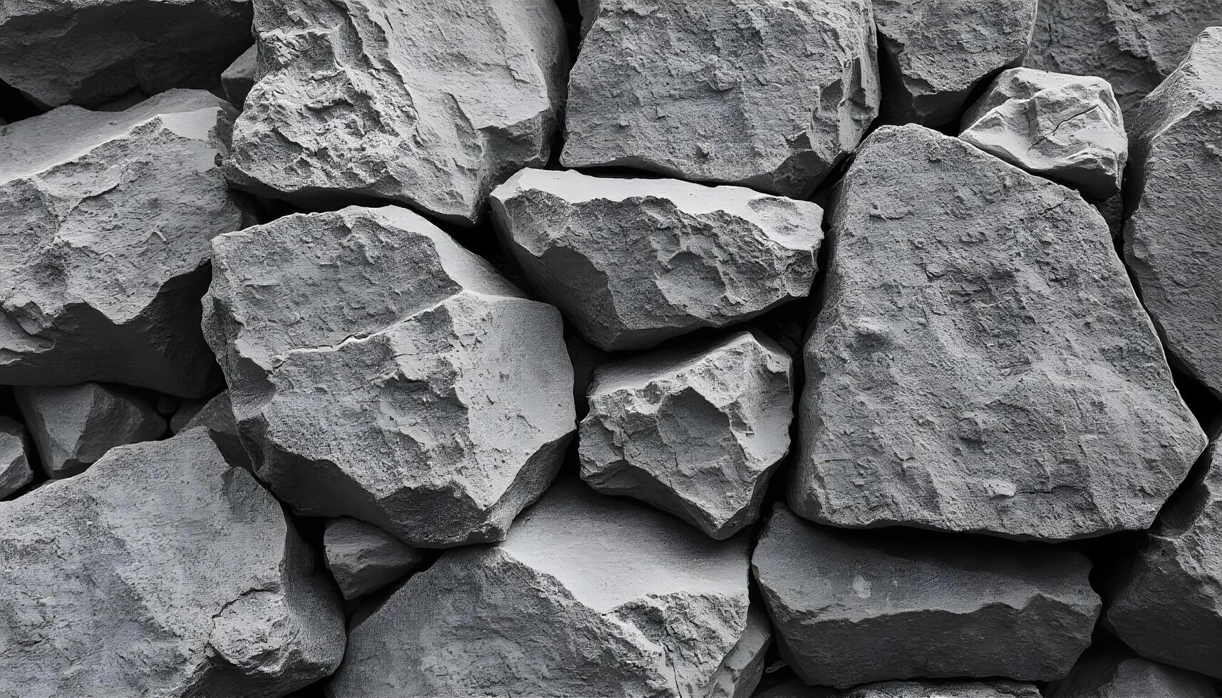 Medium Grey Stone Wall Texture photo