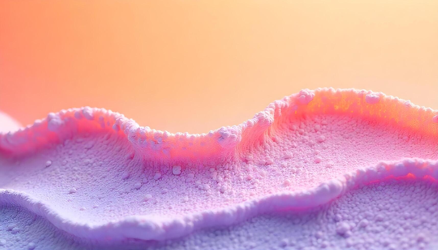 Abstract Pink Wave Landscape photo