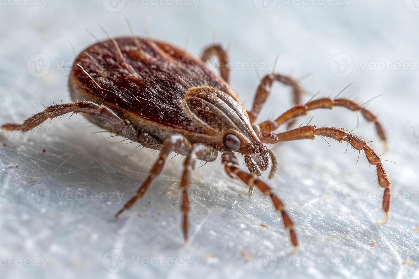 Close-up view of a mite, microscopic insect, detailed macro shot, tiny creature, arachnid close-up, small pest photo