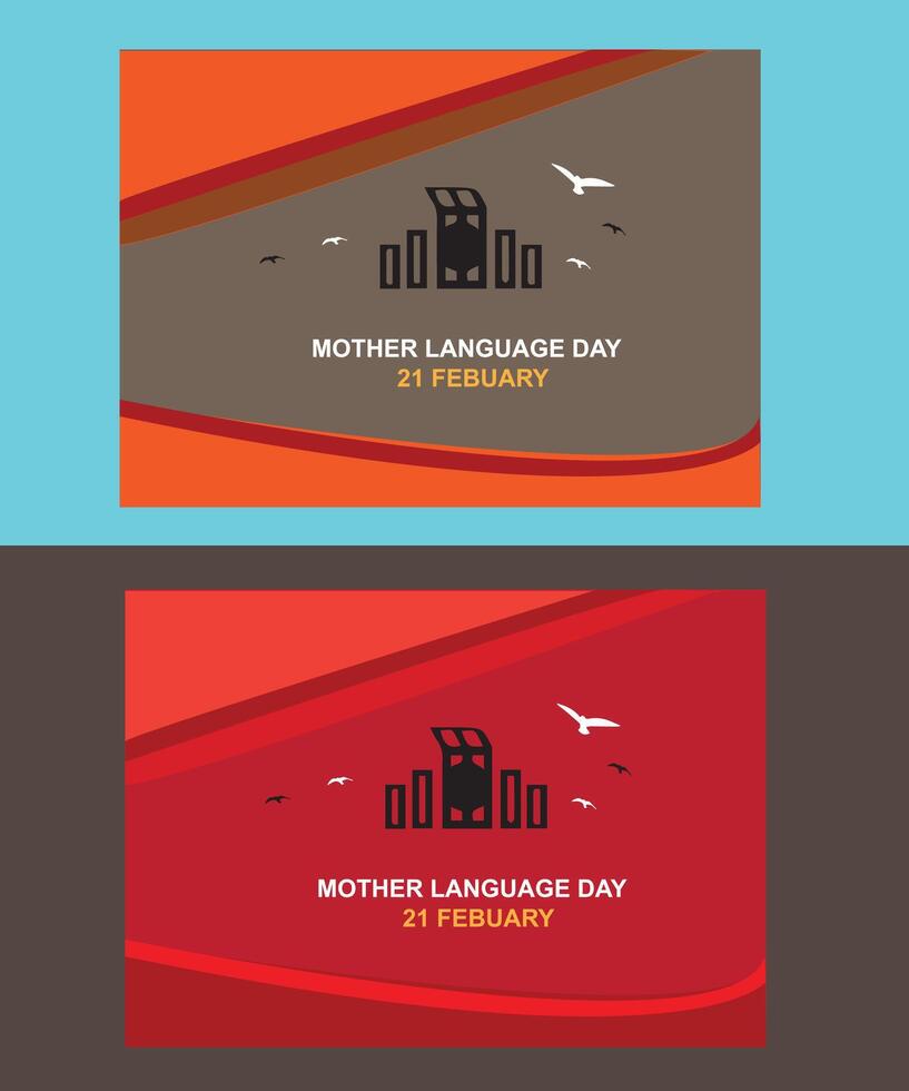 inter national mothers day post design vector