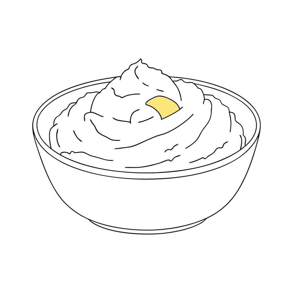 Savory Buttermilk Mash Flavorful Option vector