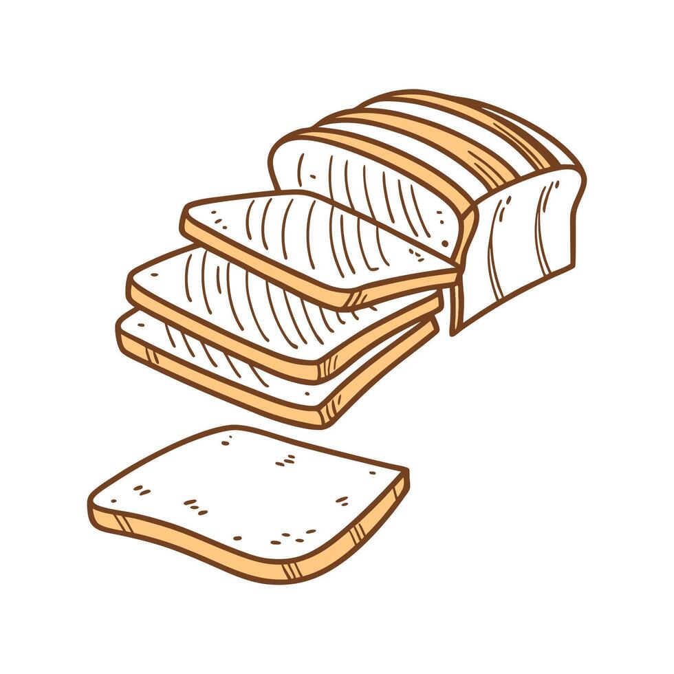 Delicious Whole Grain Toast Strips for Kids vector