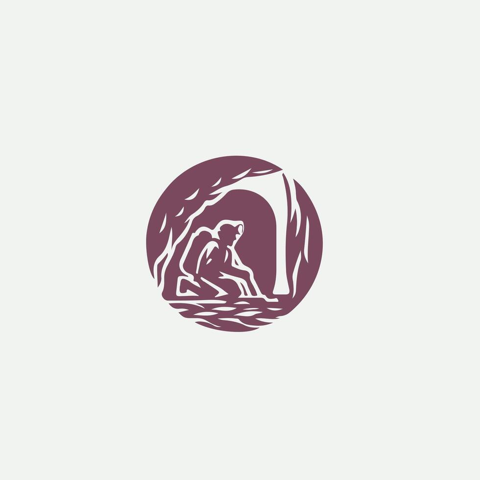 Stalactite Ventures Caving Logo vector