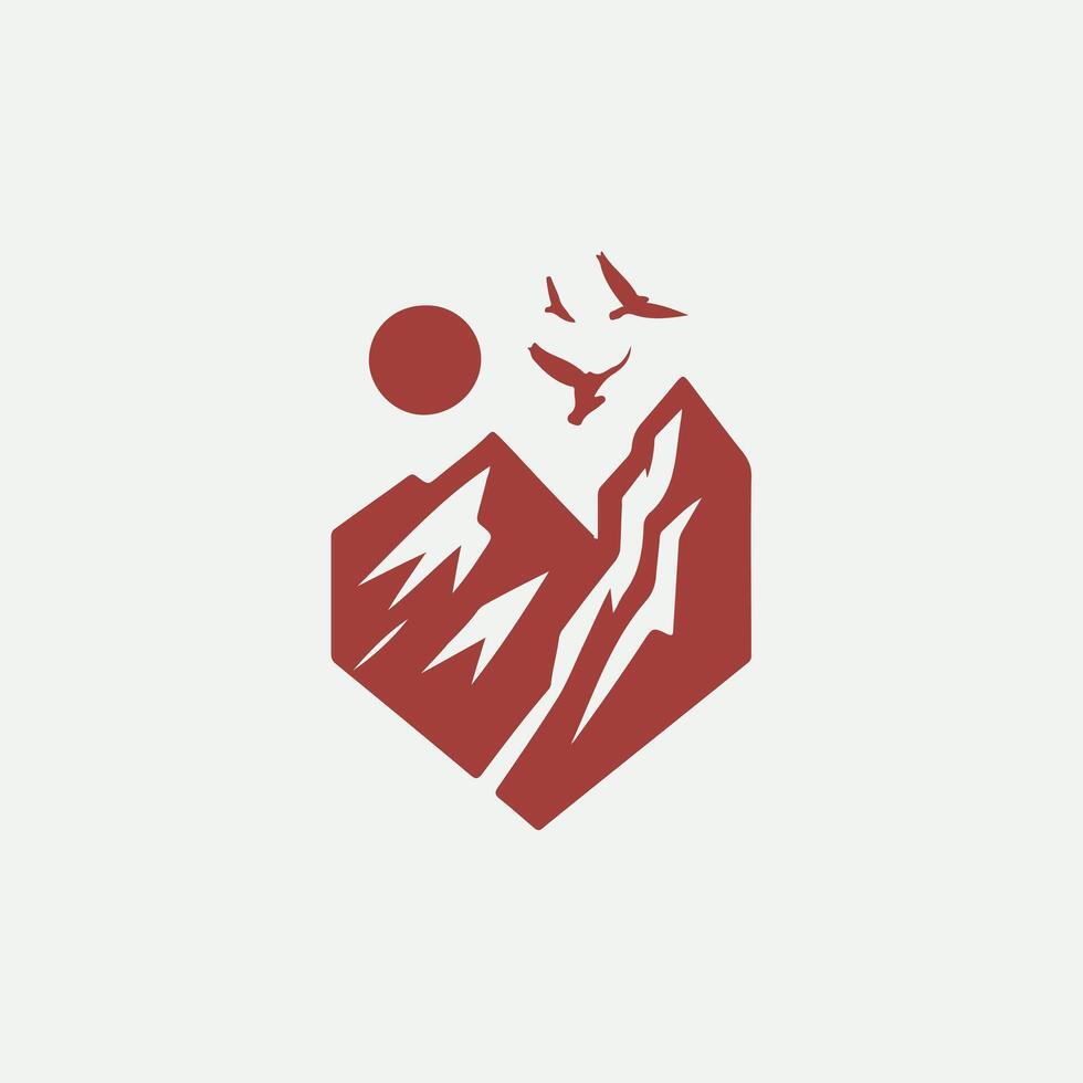 Crag Trek Rock Climbing logo vector
