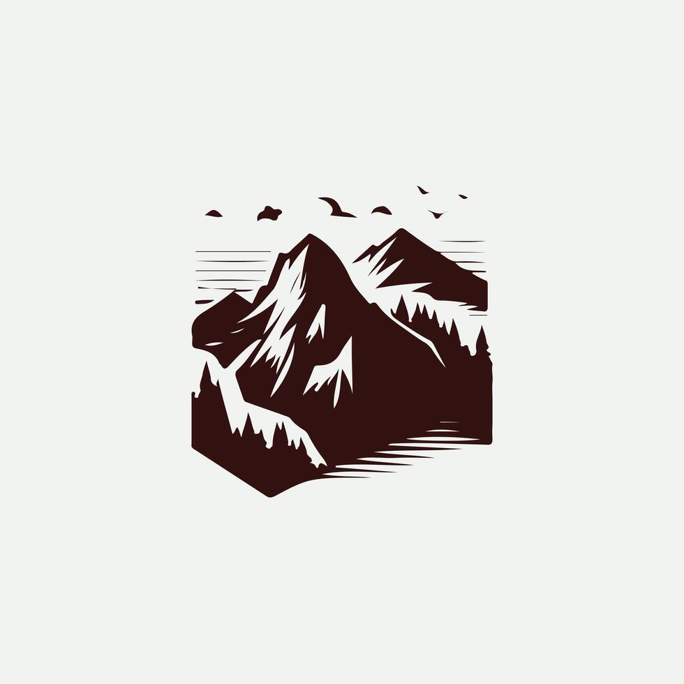 Boulder Ridge Rock Climbing logo vector