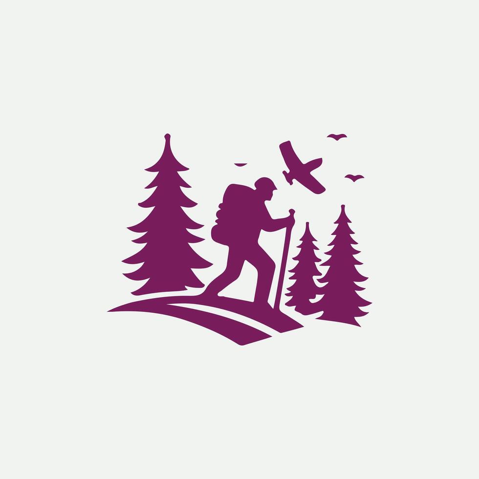 Alpine Rise X Mountaineering logo vector