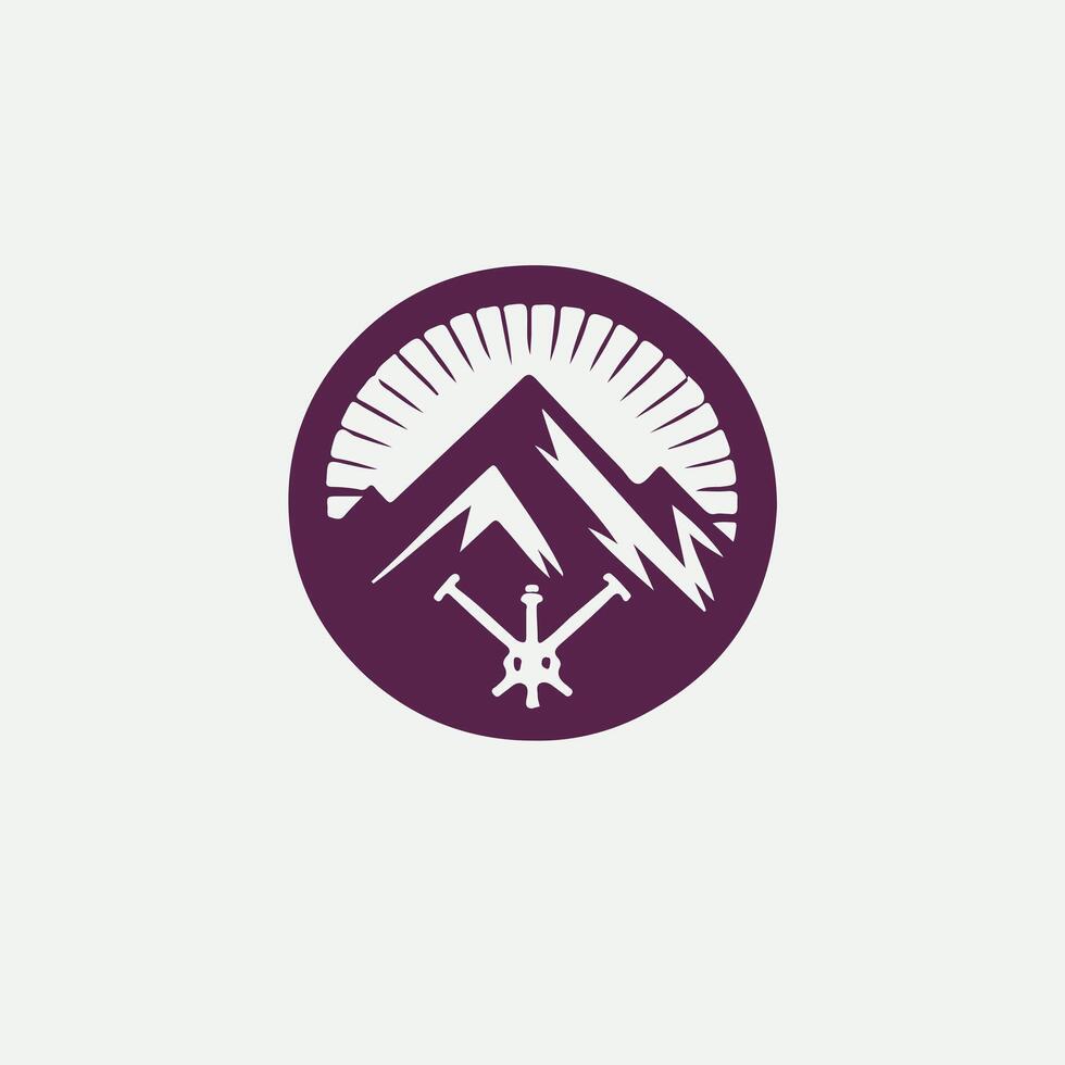 Mountain Horizon Mountaineering logo vector