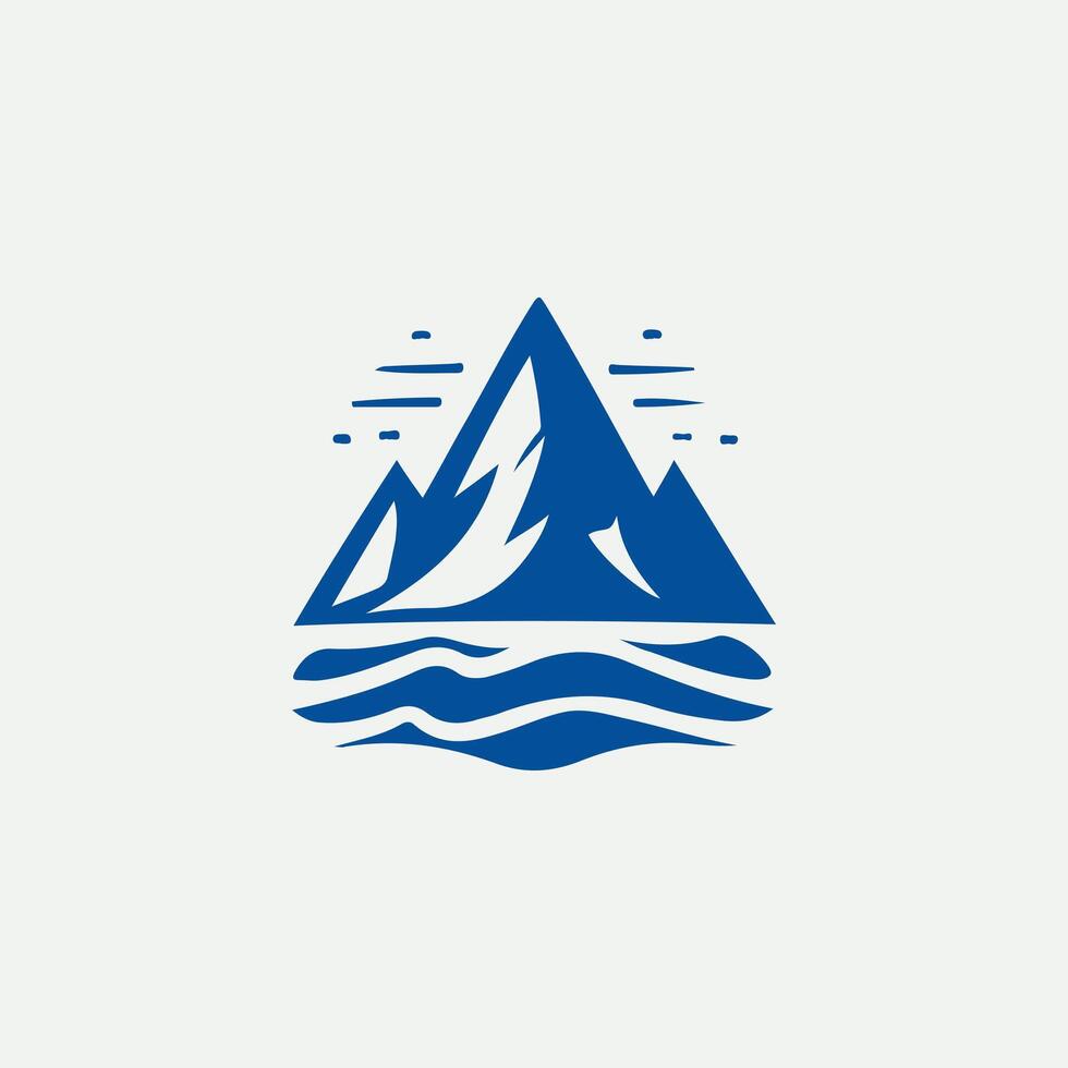 Summit Rush Mountaineering logo vector