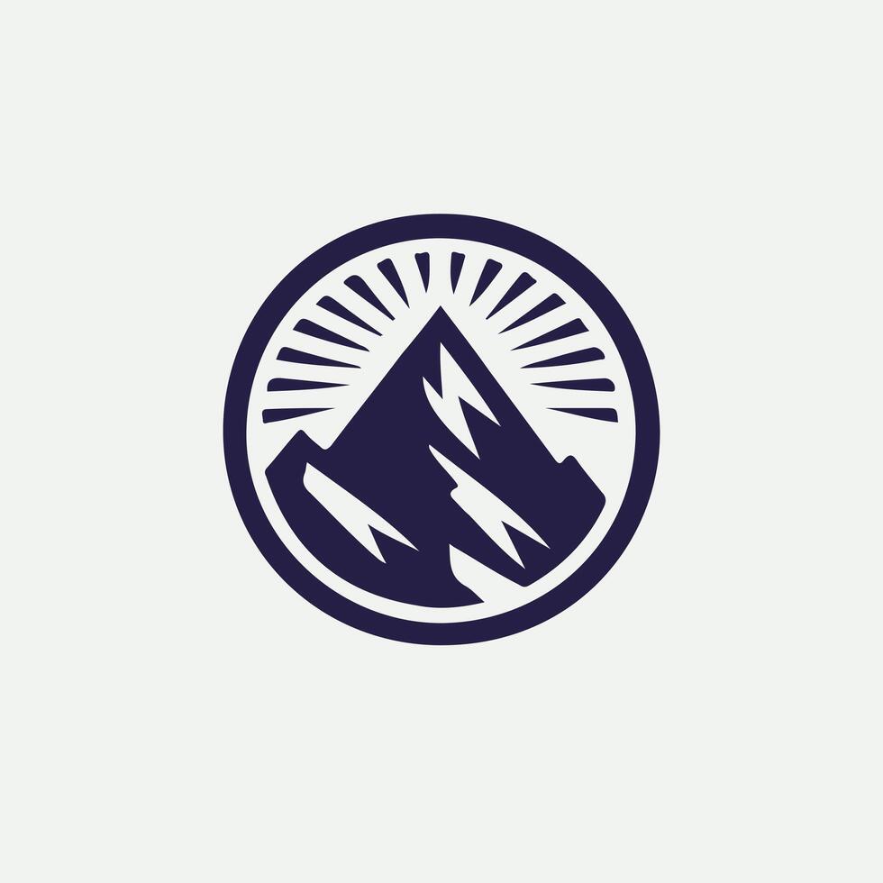 Peak Path Mountaineering logo vector