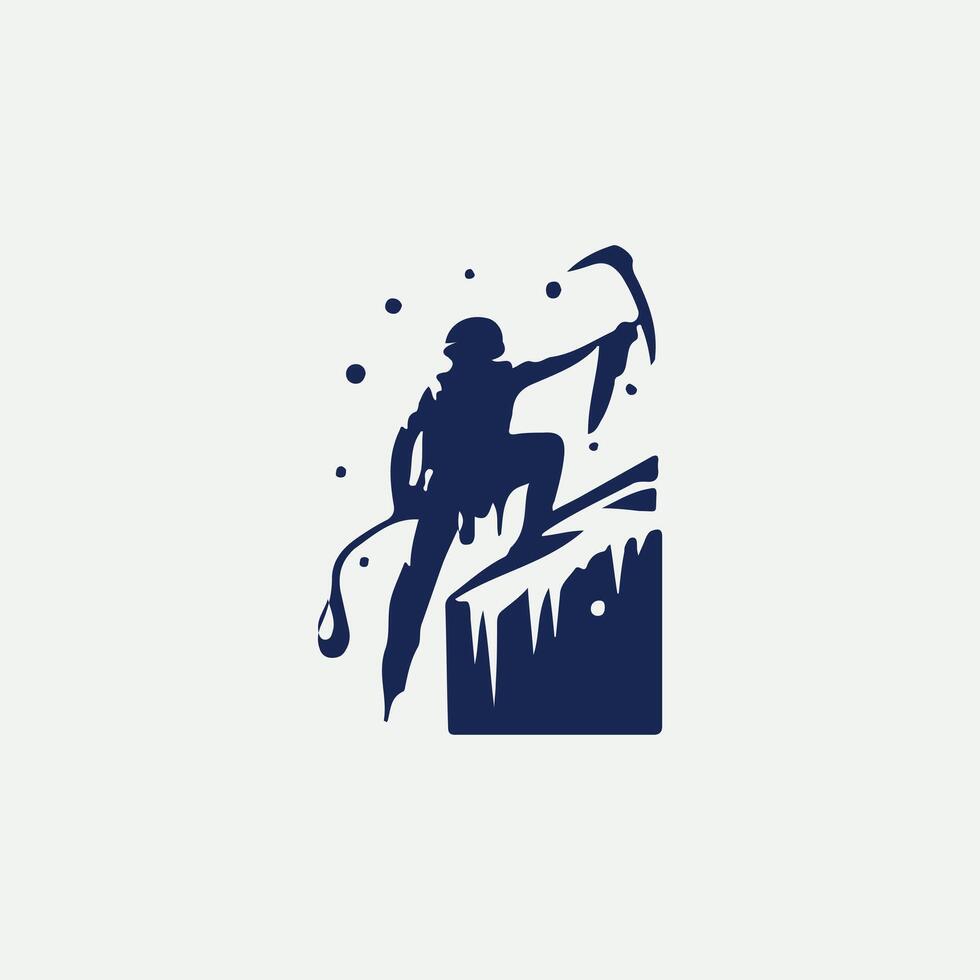 Ice Climb Nation Logo vector