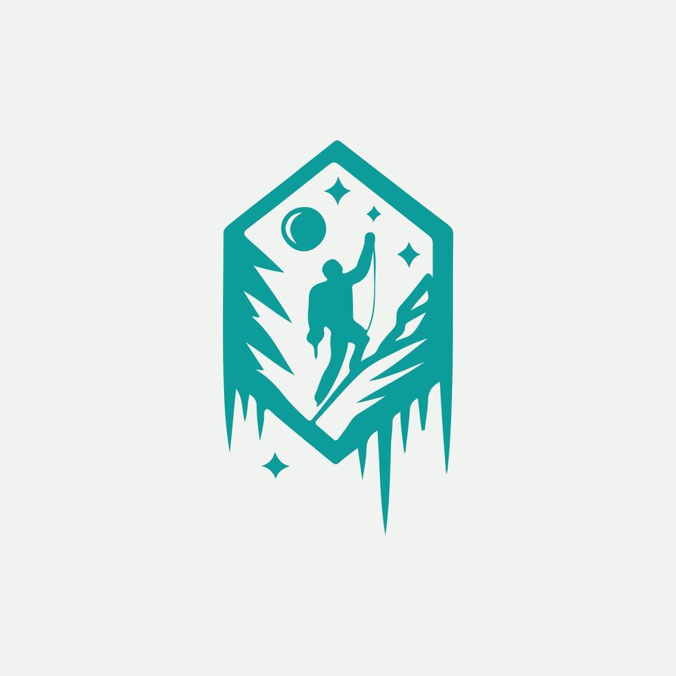 Ice Quest Adventures Logo vector