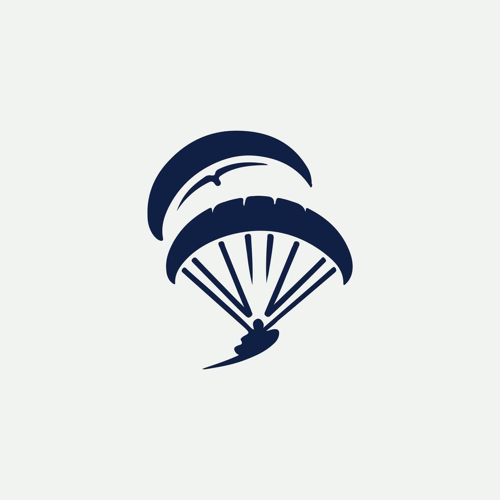 Sky Flyer Paragliding logo vector