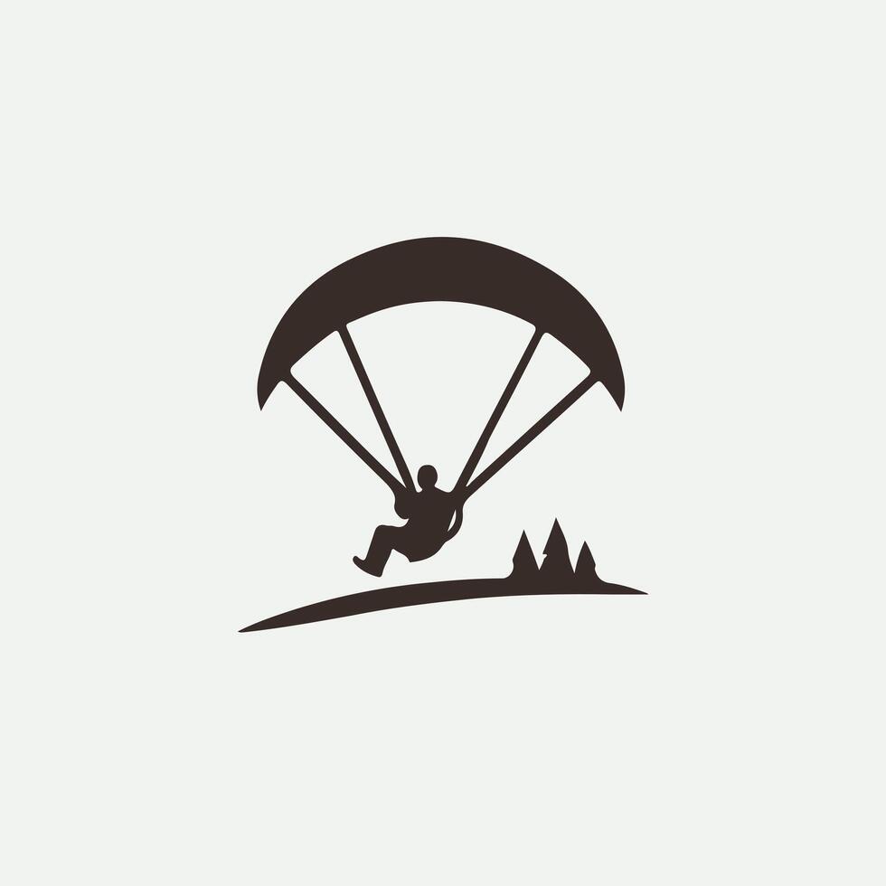 Flight Horizon Paragliding logo vector