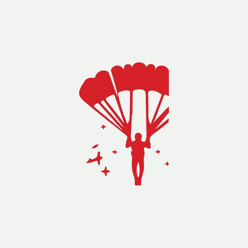 Gravity Zero Sky Diving Logo vector