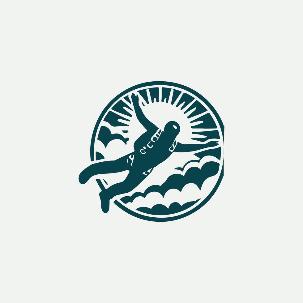 Gravity Rush Sky Diving Logo vector