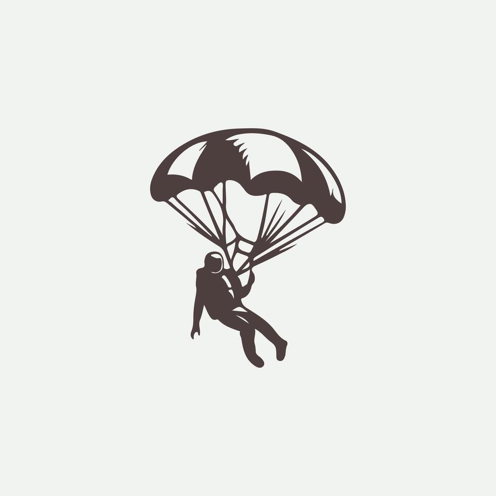 Adrenaline Sky Diving Logo vector