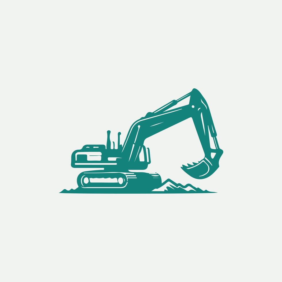 Max Dig Crawler Excavators logo vector