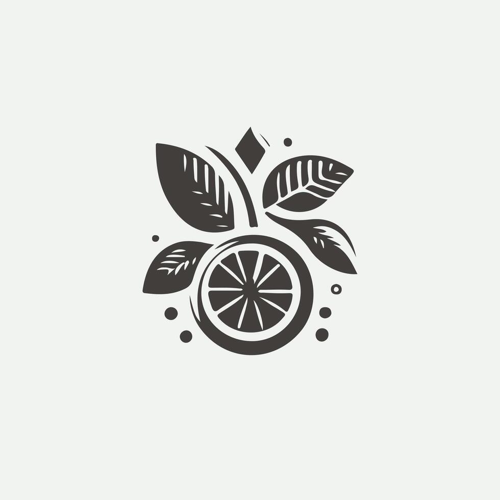 Wild Berry Natural Fruit Logo vector