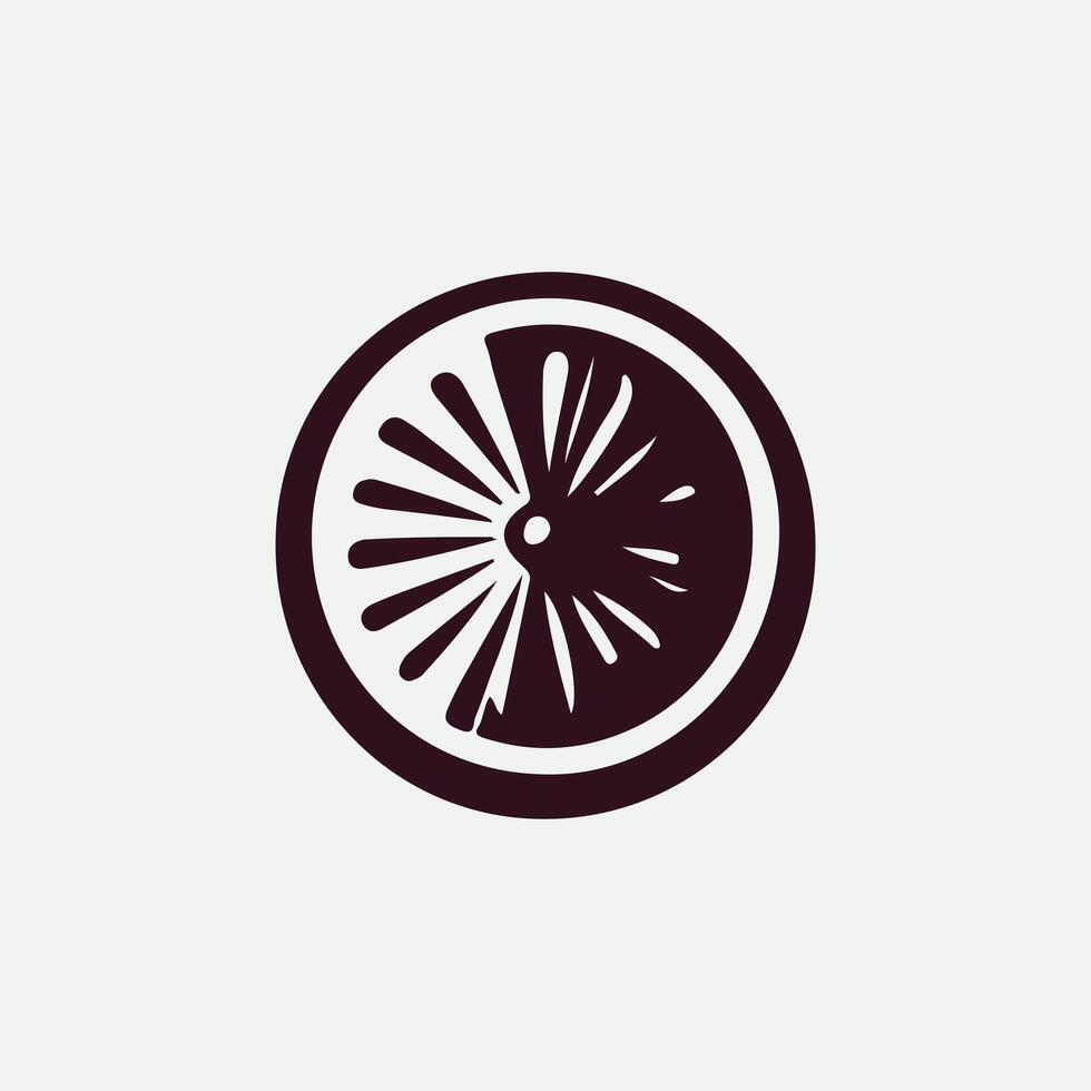 Fruit Nest Logo Design vector