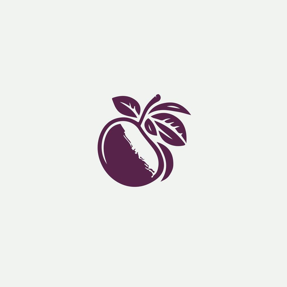 Fresh Burst Natural Fruits Logo Design vector