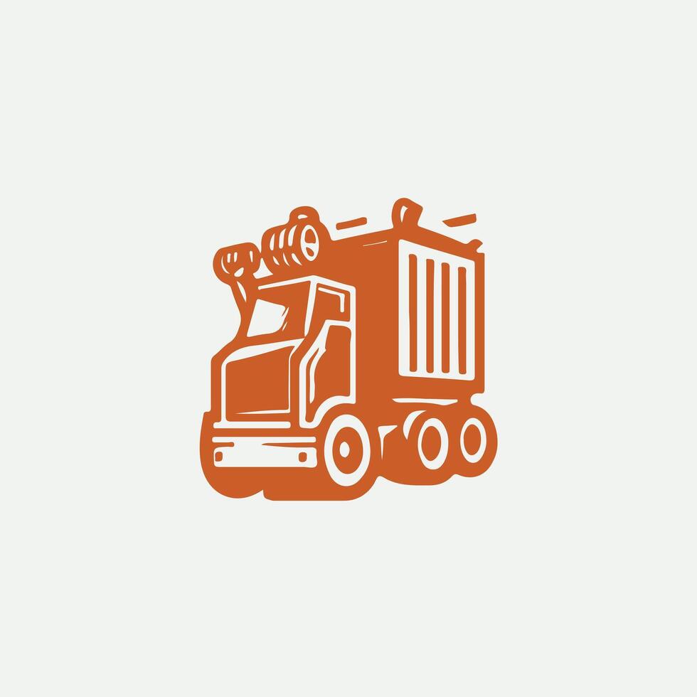 Compact Max Tech Compactor design vector