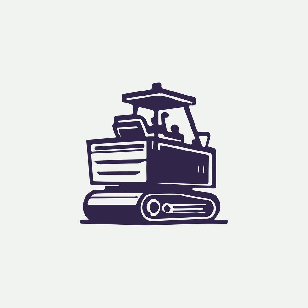 Roll Compactor Compactor design vector
