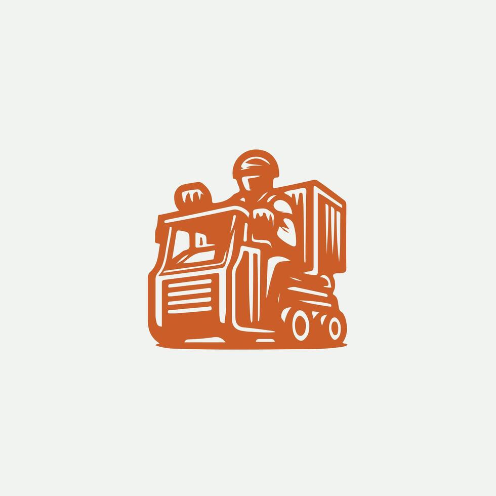 Earth Pack Compactor design vector