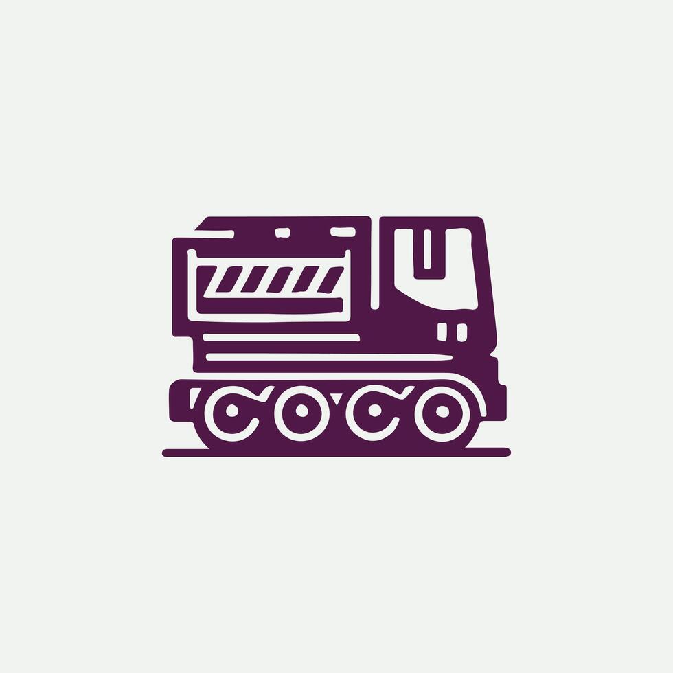 Titan Press Compactor design vector