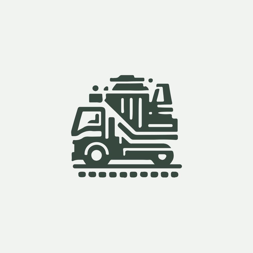 Compact Master Compactor design vector