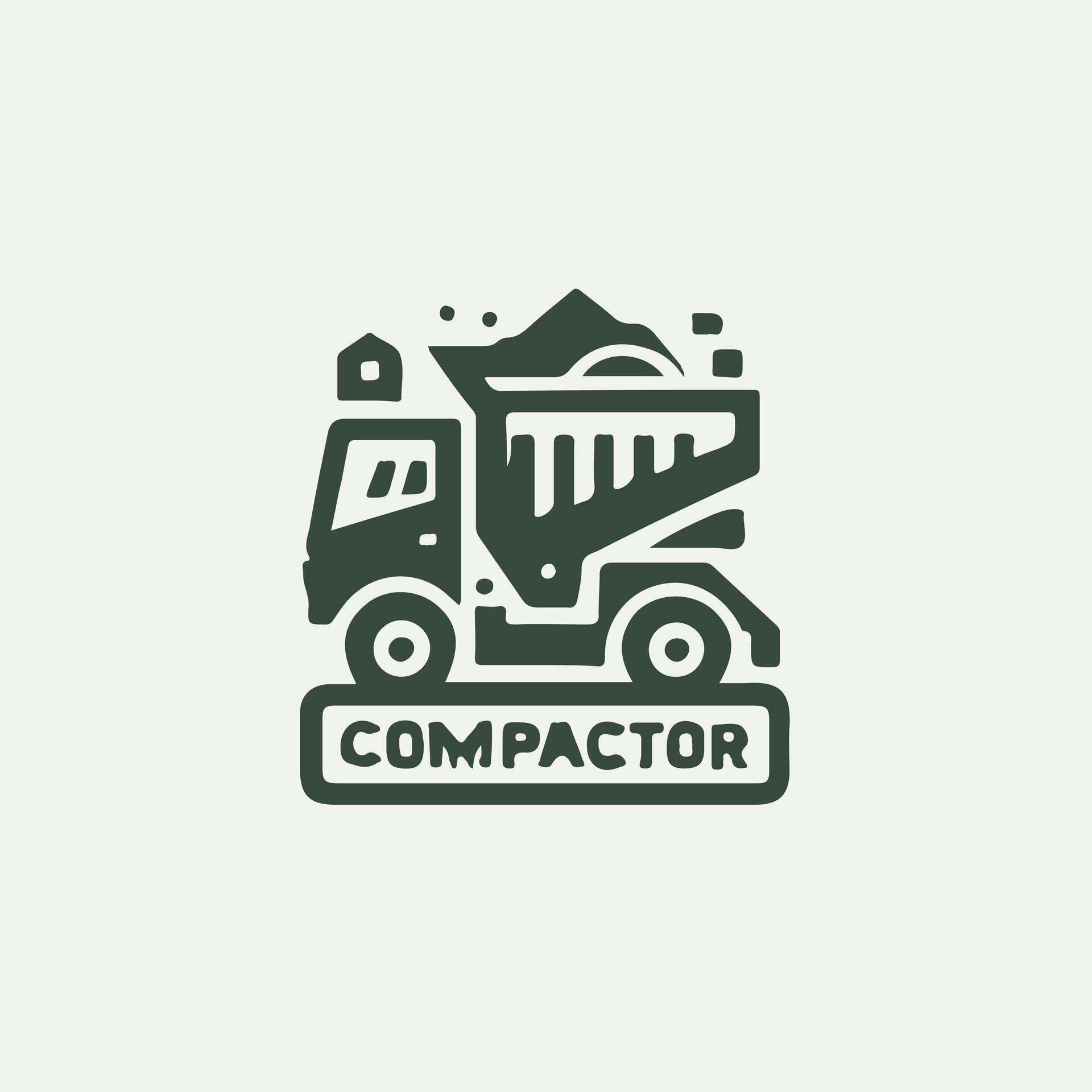 Mighty Compactor Compactor design 57697921 Vector Art at Vecteezy