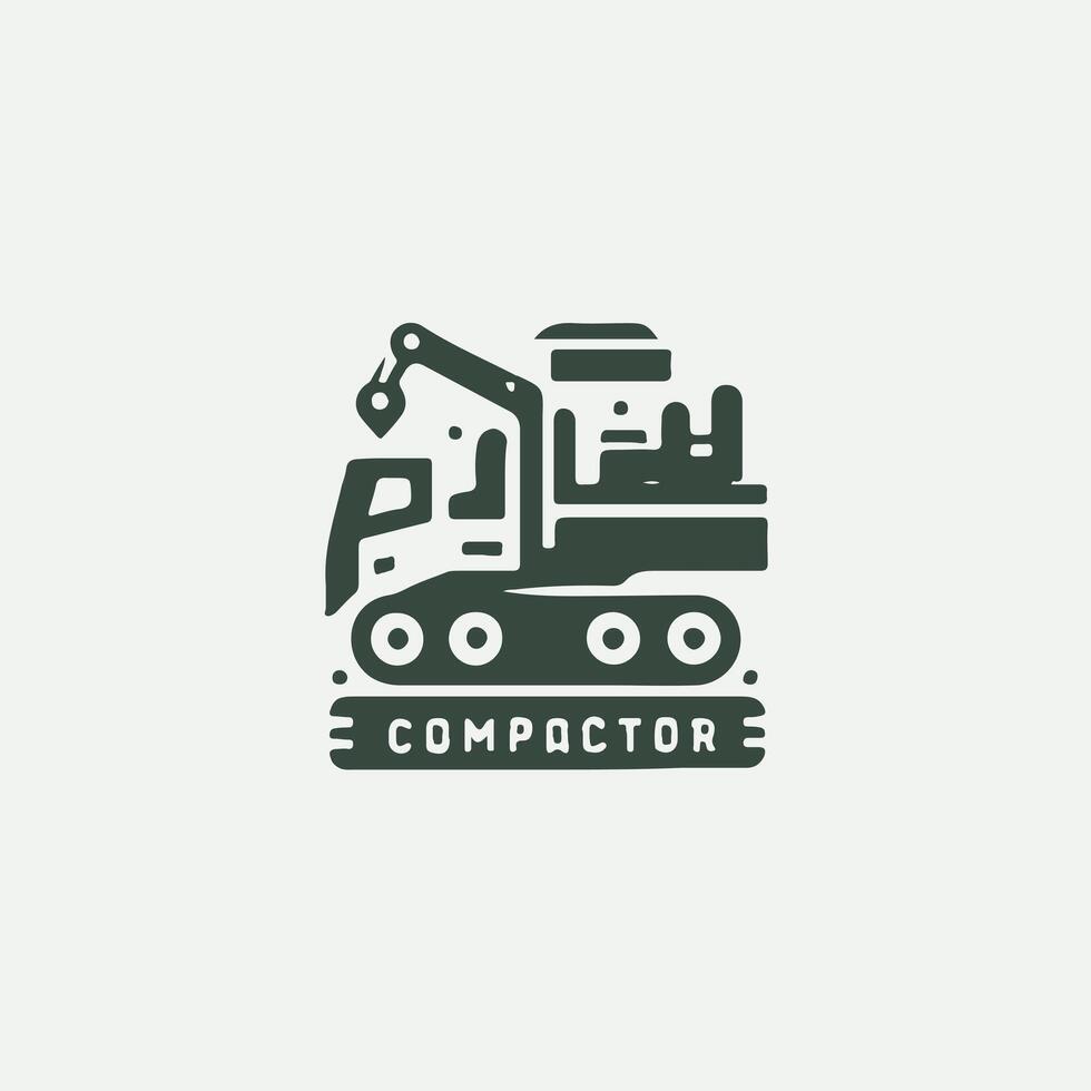 PowerPack Compactor Compactor design vector