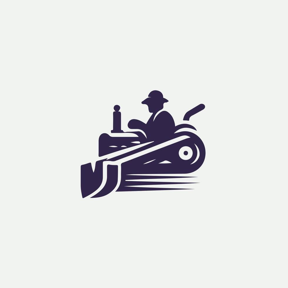 Earth Master Trencher design vector
