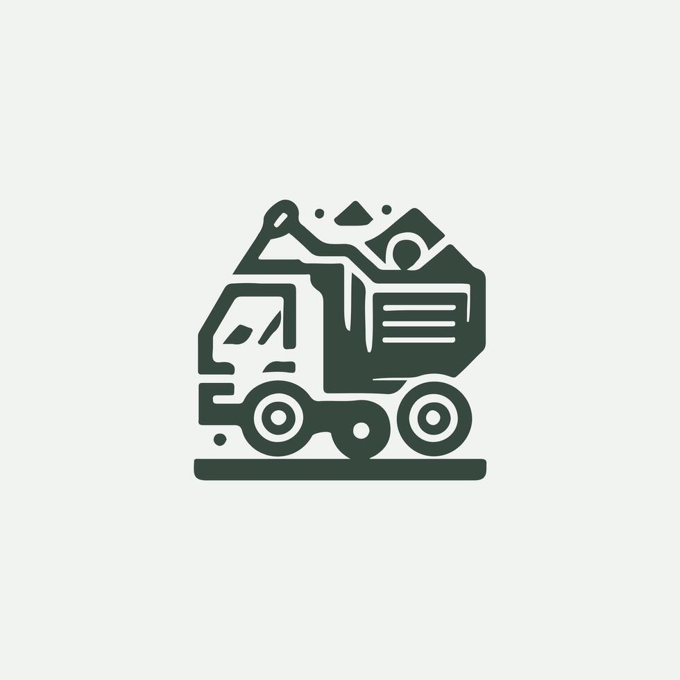 Heavy Compactor Compactor design vector