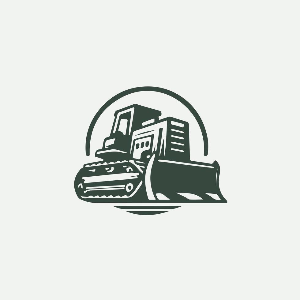Trench Edge Tech Trencher design vector