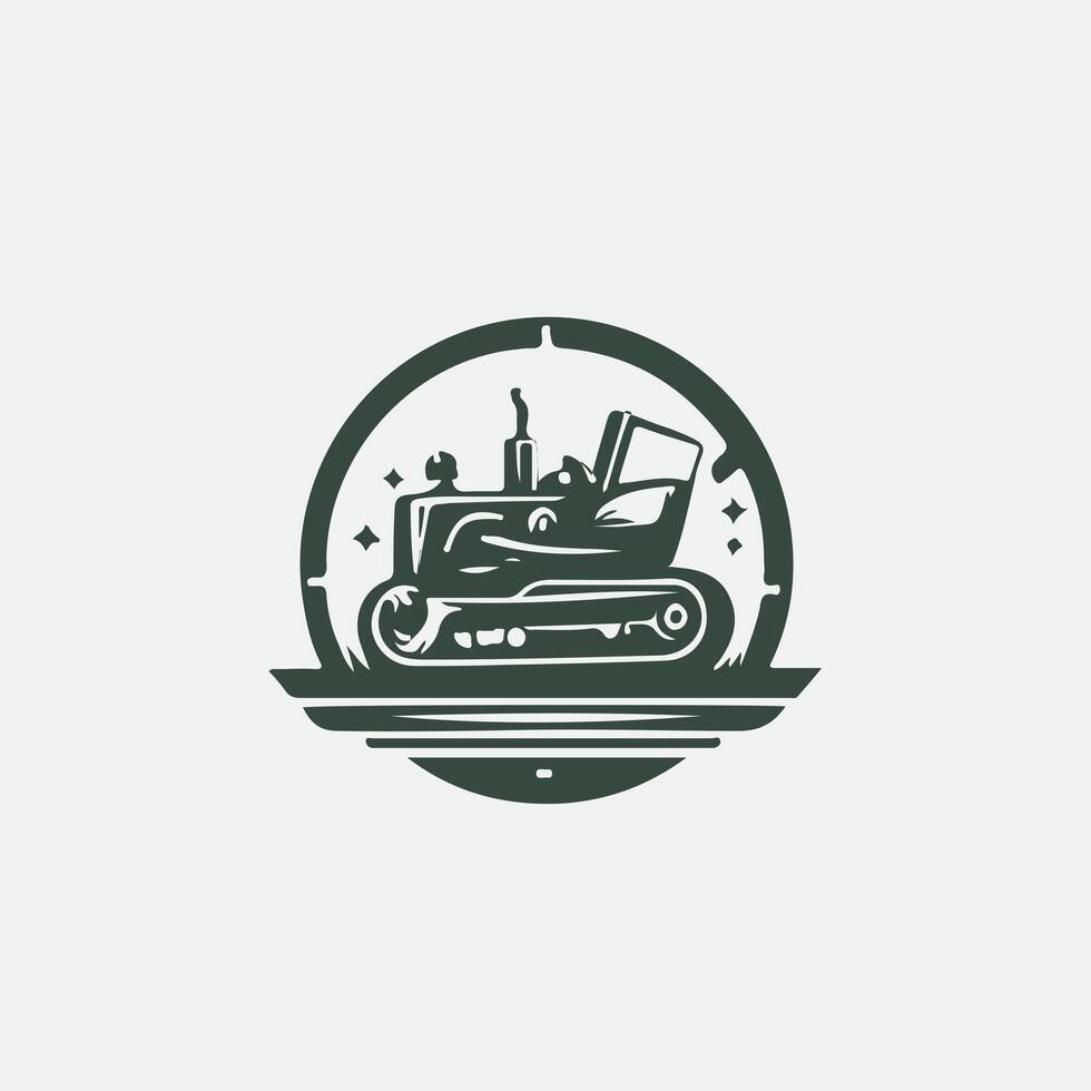 Trench Rock Trencher design vector