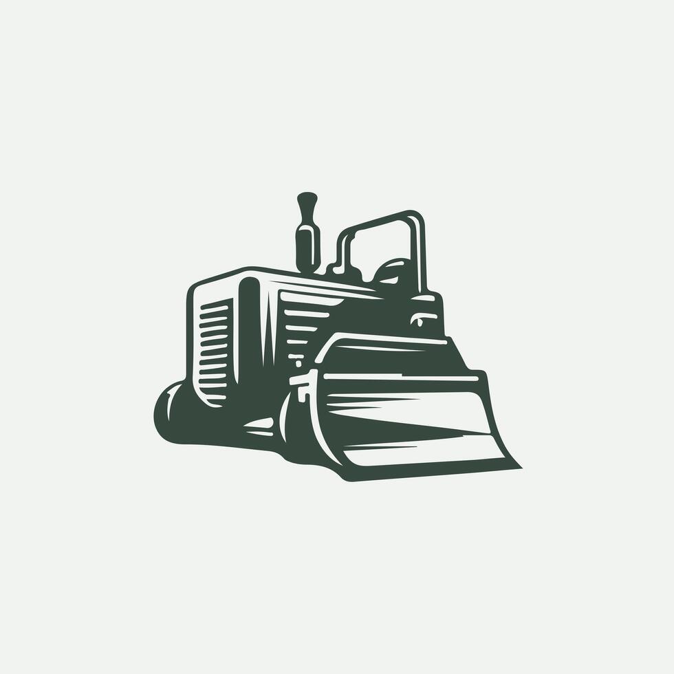 Trench Works Pro Trencher design vector