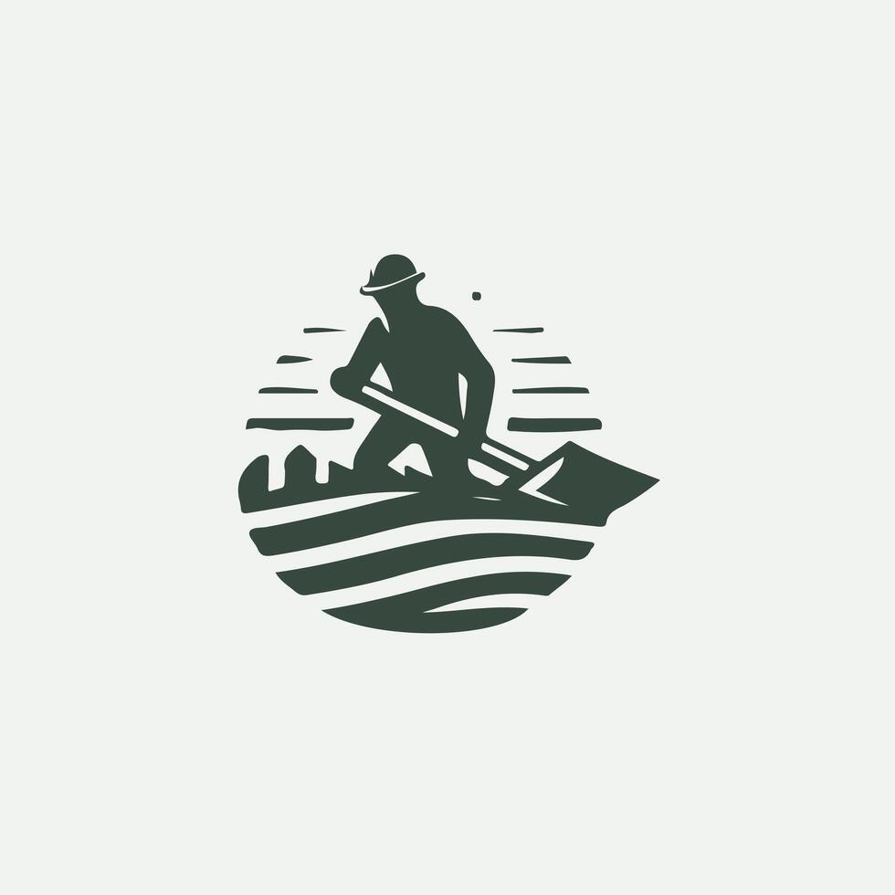 Rapid Trencher Trencher design vector