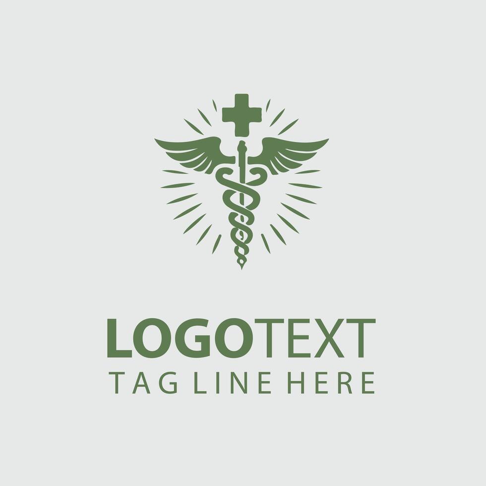 Caduceus Essence Caduceus Symbol design vector