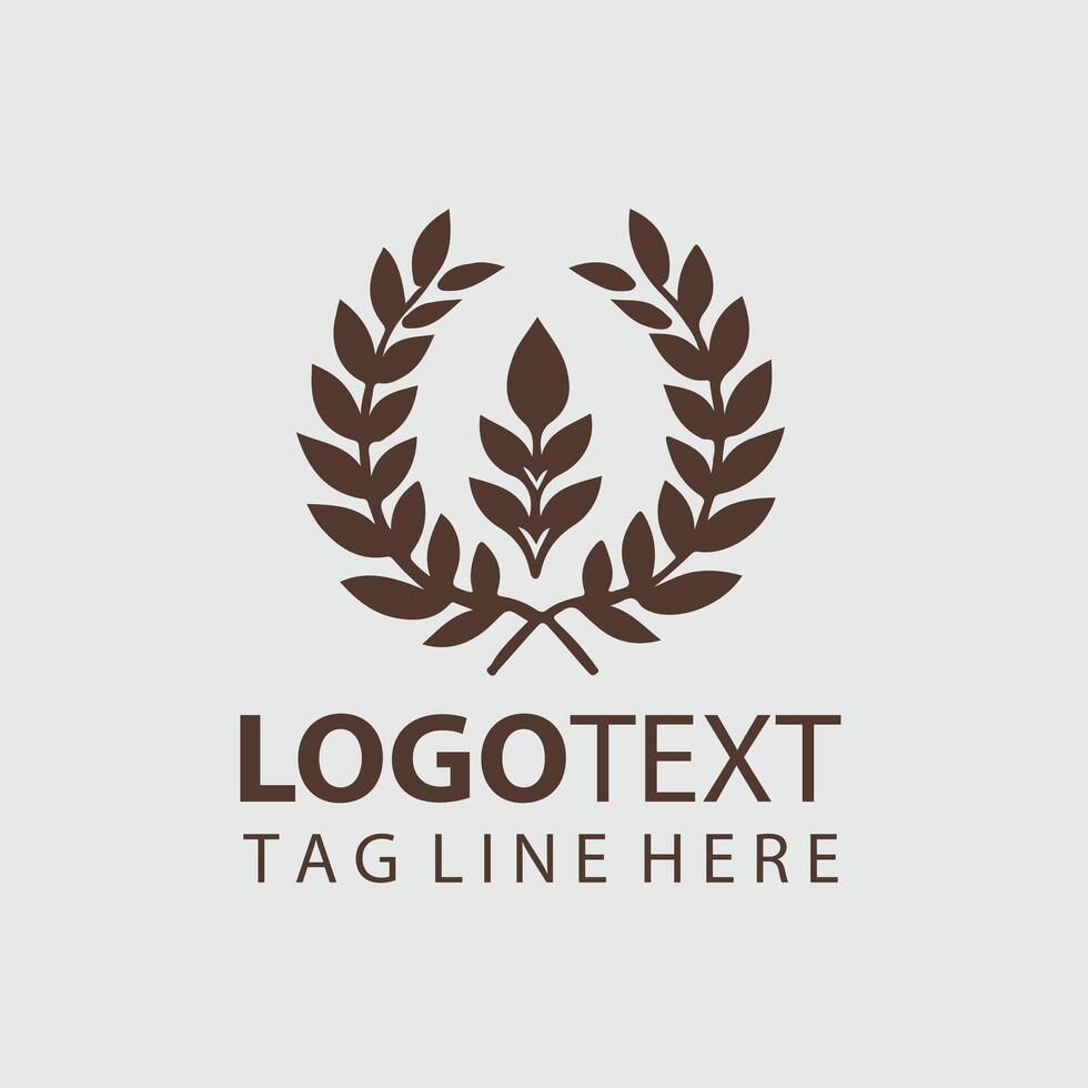 Laurel Realm Laurel Wreaths design vector