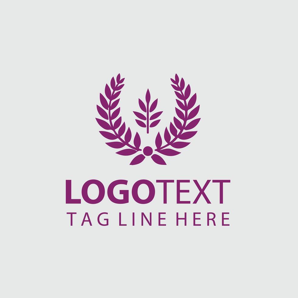 Laurel Empire X Laurel Wreaths design vector