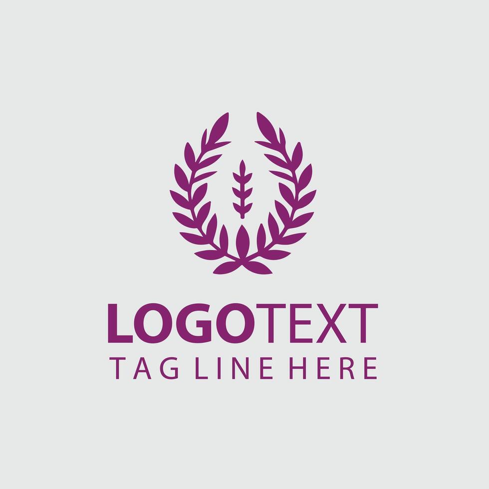 Laurel Majesty Laurel Wreaths design vector