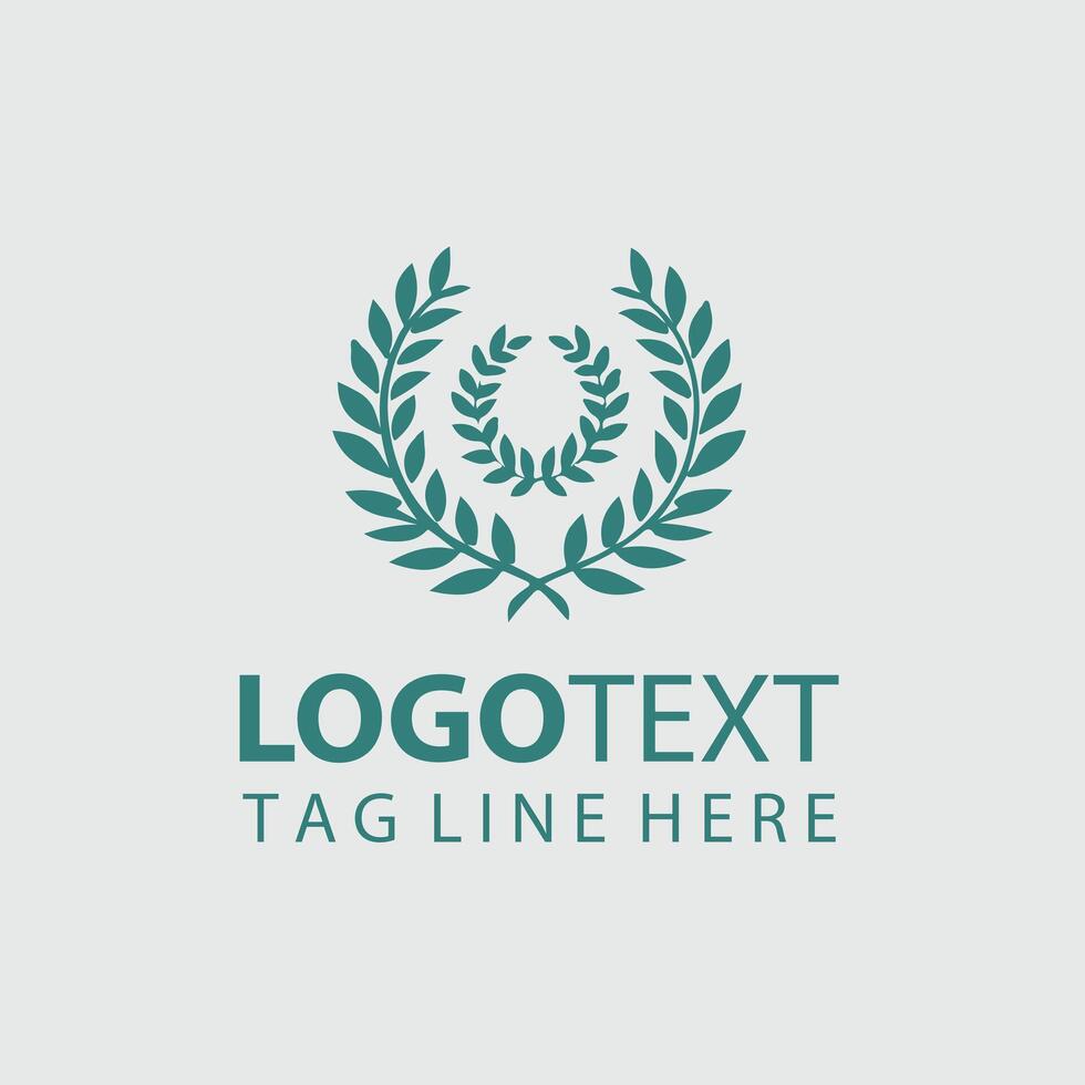 Laurel Vision Laurel Wreaths design vector